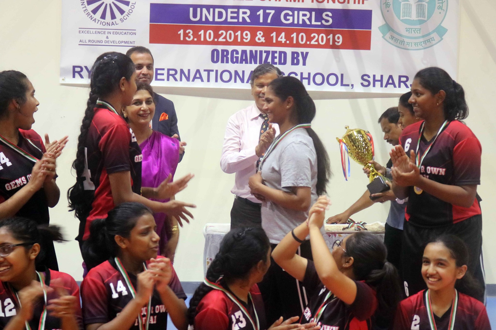 Hosted UAE CBSE Cluster U-16 Basketball match - Ryan International School, Sharjah